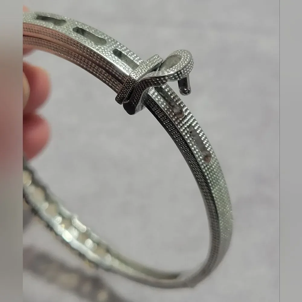 Brazilian Citrine Bangle Bracelet
